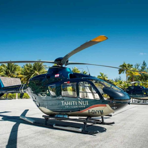 Base hélicoptère Bora Bora