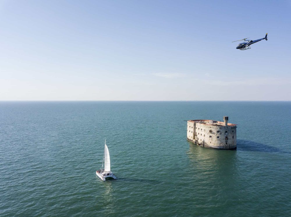 helicoptere oléron fort boyard