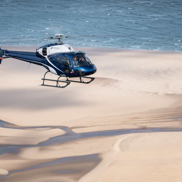 Hélicoptère bassin d'Arcachon