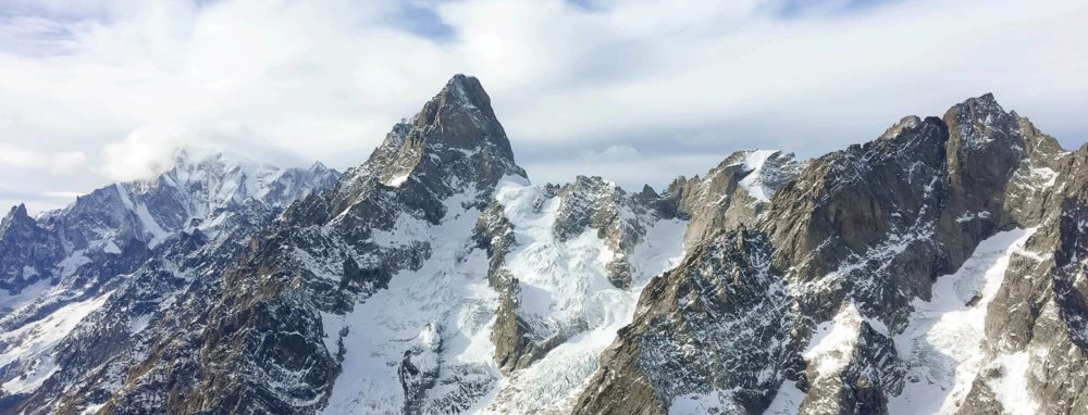 Helicoptere courchevel montagne