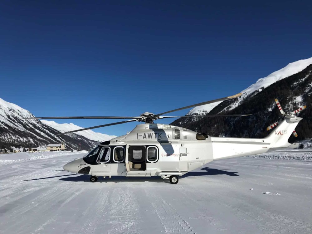 Helicoptere AW139 Mont Blanc Hélicoptères