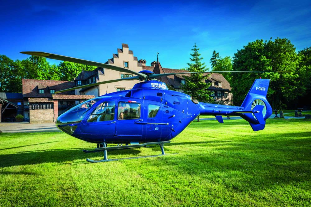 Helicoptere EC135 Mont Blanc Hélicoptères