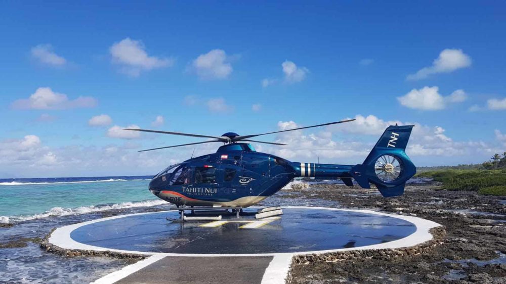 Bora Bora hélicoptère
