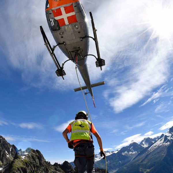 chamonix helicoptere