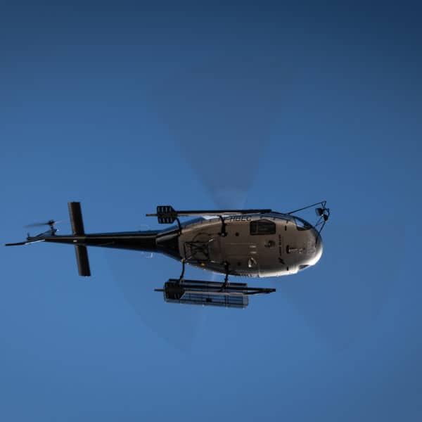 Hélicoptère ciel Annemasse