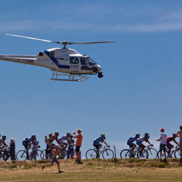 hélicoptère gap tour de france