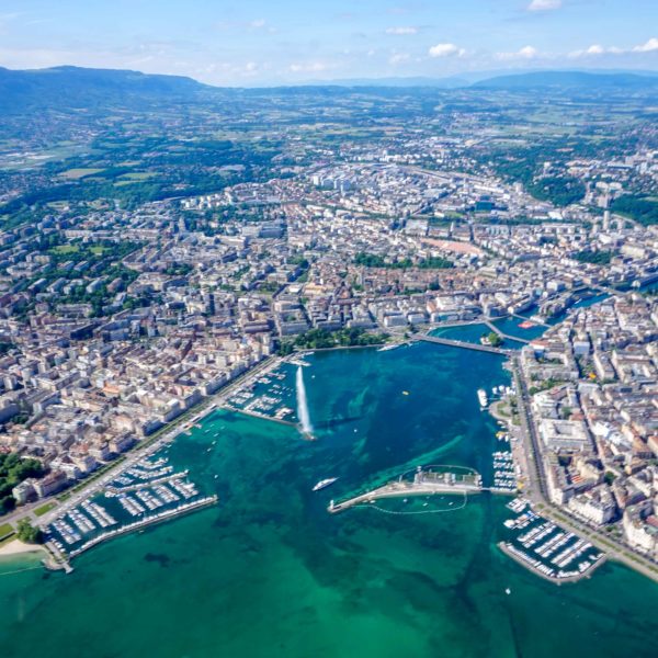 helicoptere lac leman geneve
