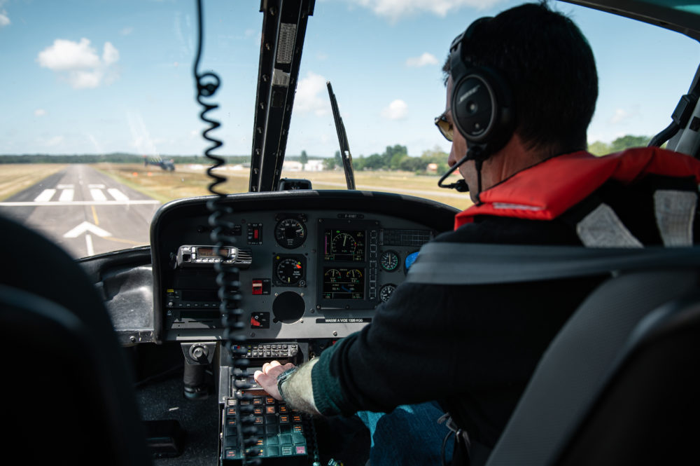 grenoble helicoptere pilote