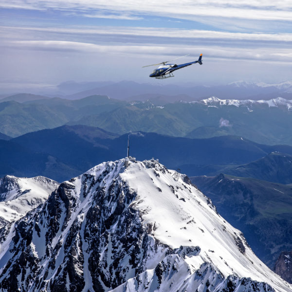 helicoptere pic du midi prechac