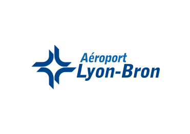 logo lyon bron aeroport